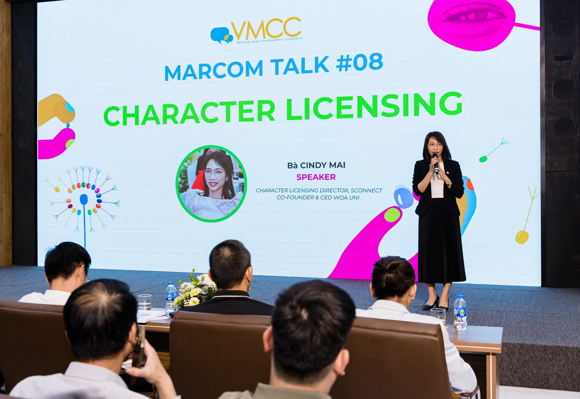 B&agrave; Lại Thị Mai (Cindy Mai), đồng s&aacute;ng lập v&agrave; Gi&aacute;m đốc điều h&agrave;nh WOA UNI,