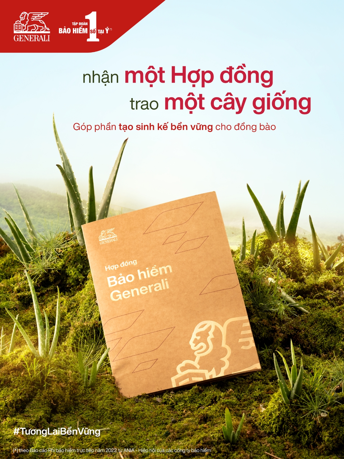 Bộ Hợp đồng bảo hiểm mới của Generali sẽ “nhân ba” giá trị tích cực: An cho Khách hàng, Lành cho Trái đất và đóng góp cây giống tạo kế sinh nhai cho đồng bào.