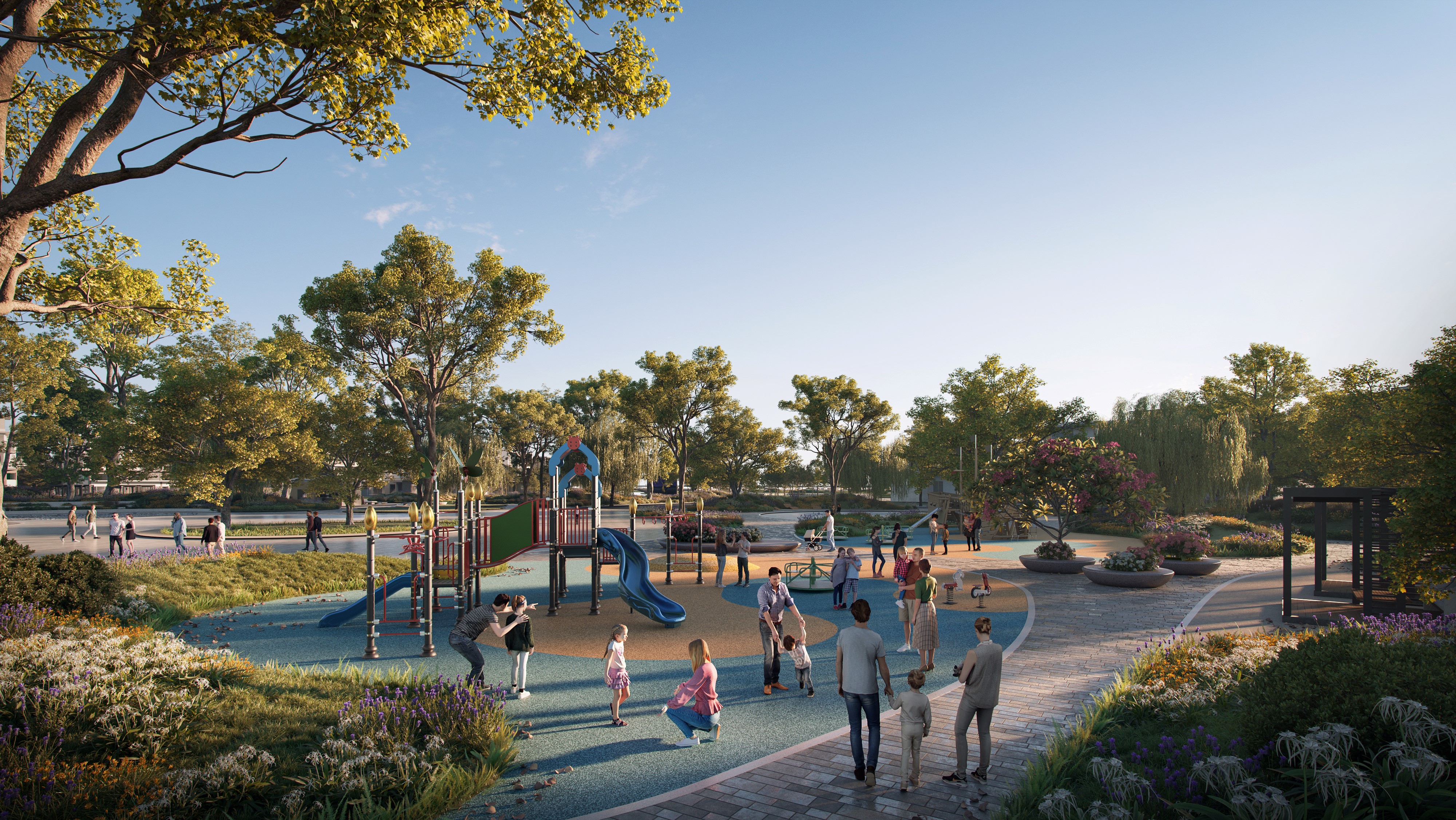 Kh&ocirc;ng gian d&agrave;nh ri&ecirc;ng cho trẻ em.