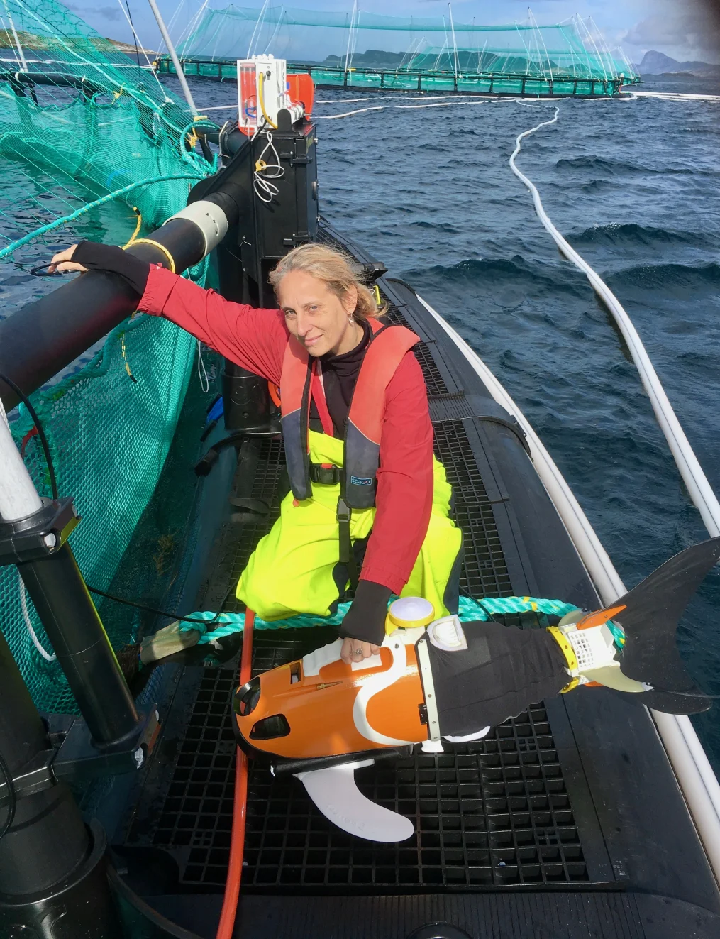 Đồng s&aacute;ng lập ki&ecirc;m Gi&aacute;m đốc Điều h&agrave;nh Aquaai Liane Thompson.