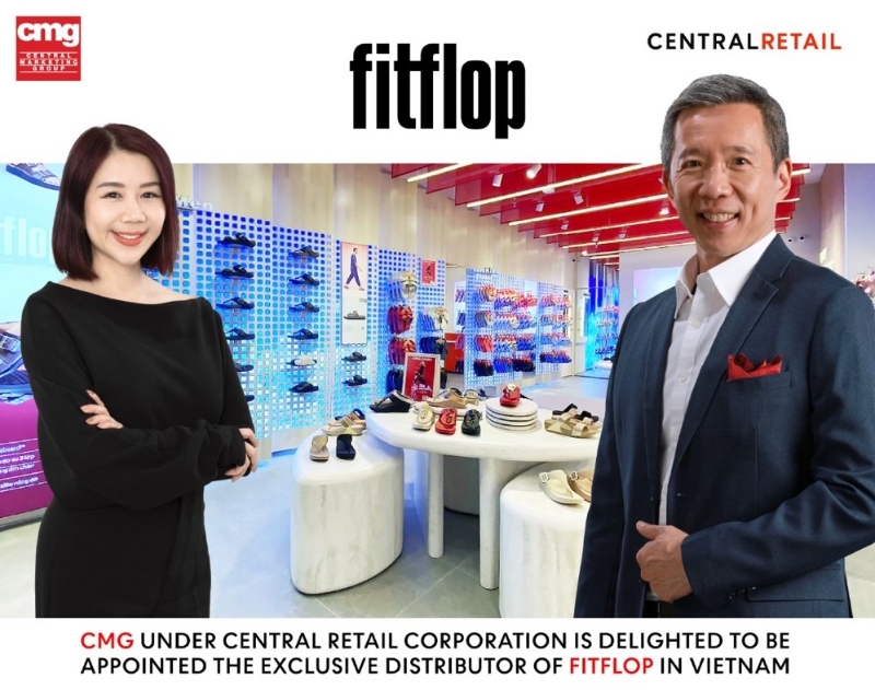 Central Retail Vietnam subsidiary chosen as exclusive distributor of FitFlop in Vietnam