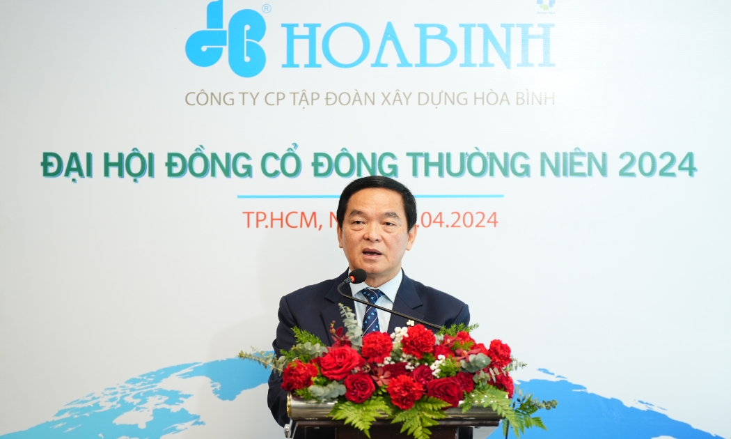 Ông Lê Viết Hải, Chủ tịch HBC, nhận trách nhiệm về kết quả kinh doanh yếu kém năm 2023.