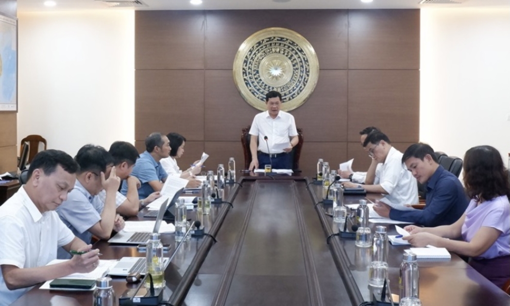 Phó Chủ tịch HĐND TP. Đà Nẵng Trần Phước Sơn tại buổi làm việc với VCCI. Ảnh VP UB TP. Đà Nẵng.