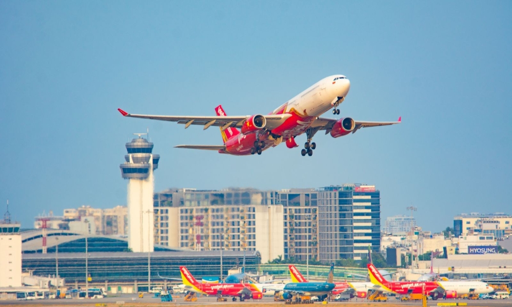 Vietjet phát triển mạnh mẽ mạng bay quốc tế, đặt kế hoạch vận chuyển 27 triệu lượt hành khách trong năm 2024 (ảnh: N.Q).
