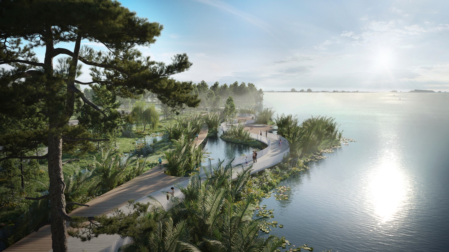 Không gian tại Ecovillage Saigon River, nơi Kempinski Hotels chọn làm điểm đến tại Việt Nam.