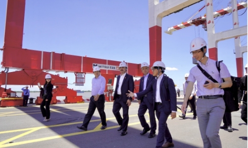 Đoàn doanh nghiệp thành phố Okayama, Nhật Bản tìm cơ hội đầu tư vào Long An