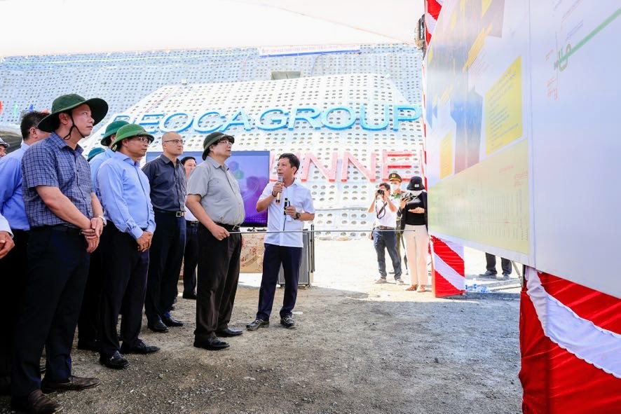 Dự án Chí Thạnh - Vân Phong thuộc tuyến cao tốc Bắc - Nam phía Đông giai đoạn 2021 – 2025 dài hơn 48 km; đi qua 5 huyện, thị xã, thành phố: Tuy An, Tuy Hoà, Phú Hoà, Tây Hoà và Đông Hoà thuộc tỉnh Phú Yên - Ảnh: VGP