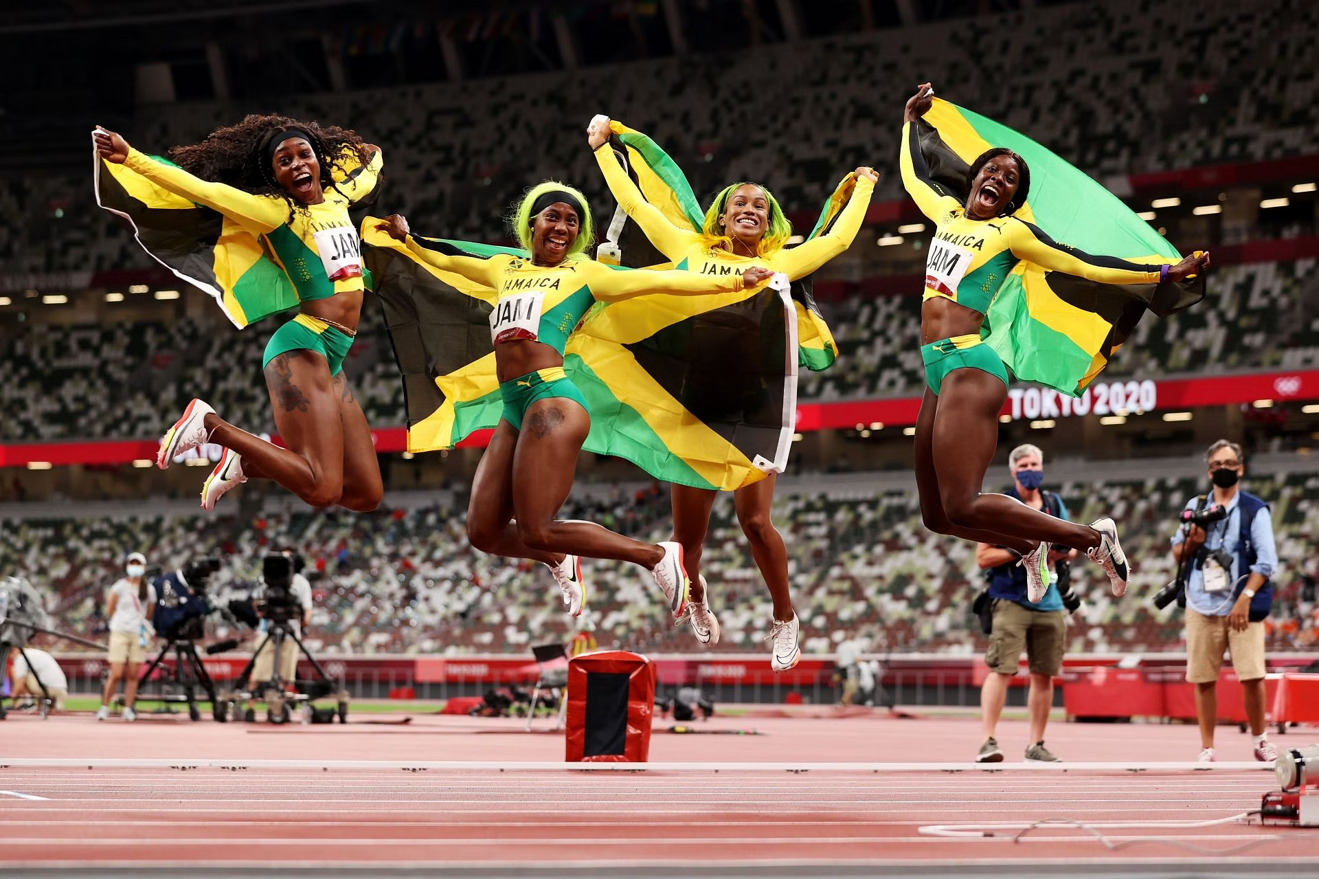Puma đang cố gắng thu hút nhiều khách hàng chạy bộ hơn khi tài trợ cho đội tuyển Olympic Jamaica.