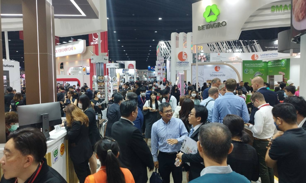 Quang cảnh tại hội chợ Thaifex 2023.