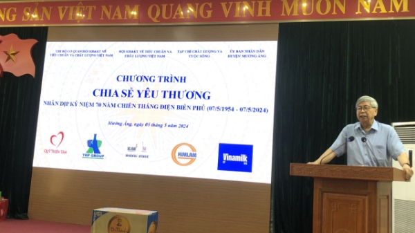 “Chia sẻ yêu thương” nhân kỷ niệm 70 năm chiến thắng Điện Biên Phủ