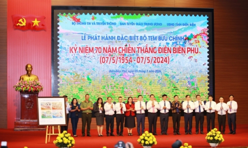 Phát hành bộ tem bưu chính 