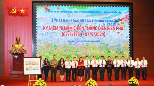 Phát hành bộ tem bưu chính