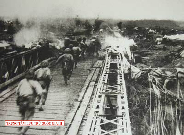 Đánh chiếm cầu Mường Thanh, ngày 7/5/1954.