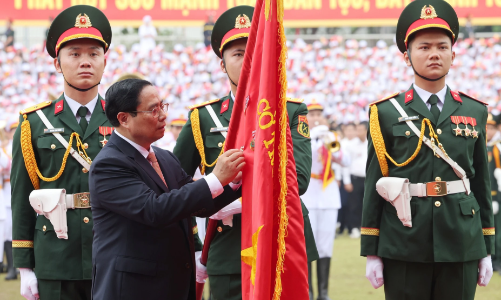 [Phóng sự ảnh]: Lễ kỷ niệm 70 năm Chiến thắng Điện Biên Phủ đã bắt đầu