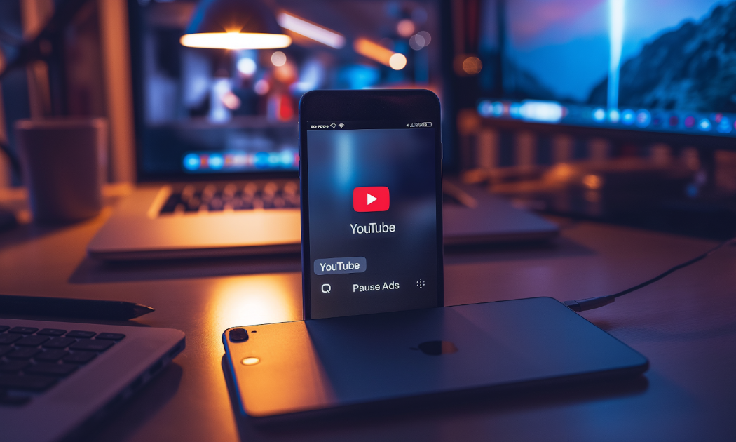 Youtube thử nghiệm định dạng quảng cáo tạm dừng (pause ads), quảng cáo xuất hiện ra khi ngươi xem tạm dừng video.