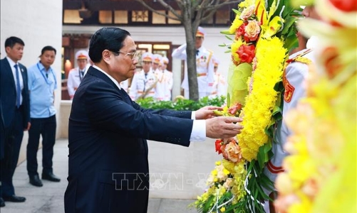 Lãnh đạo Đảng, Nhà nước tri ân các Anh hùng liệt sĩ tại Chiến trường Điện Biên Phủ