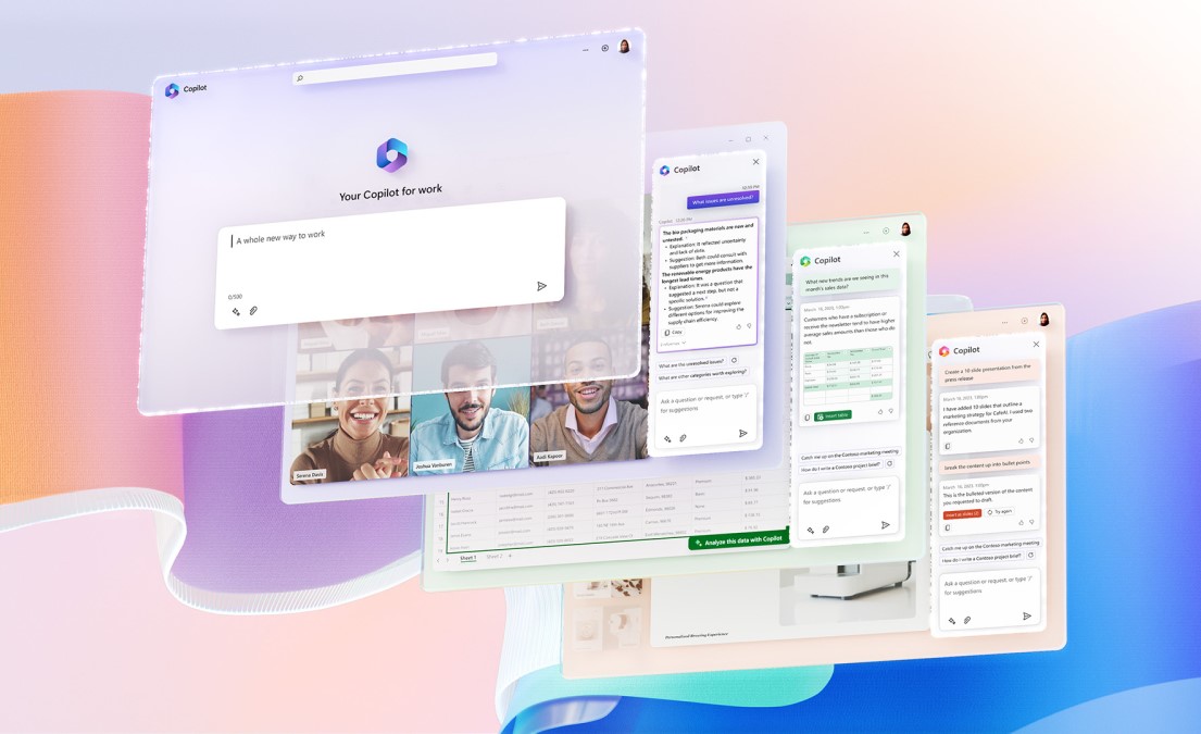 Microsoft Copilot tích hợp trong Microsoft 365.