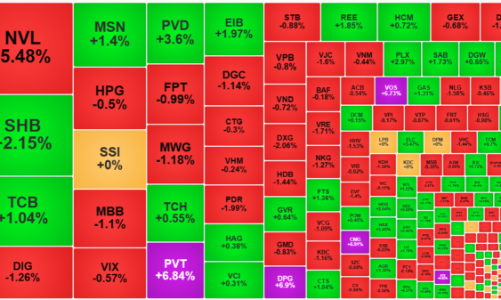 Thị trường đột ngột rung lắc mạnh, khối ngoại xả lớn, thanh khoản lên cao nhất 10 phiên