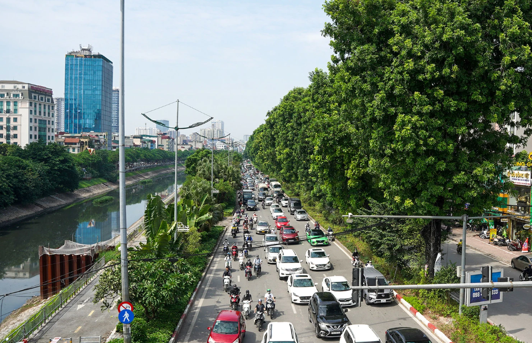 Tuyến đường Vành đai 2 trên cao và dưới thấp đoạn từ Ngã Tư Sở đến Cầu Giấy có tổng mức đầu tư lên tới hơn 20.000 tỷ đồng.