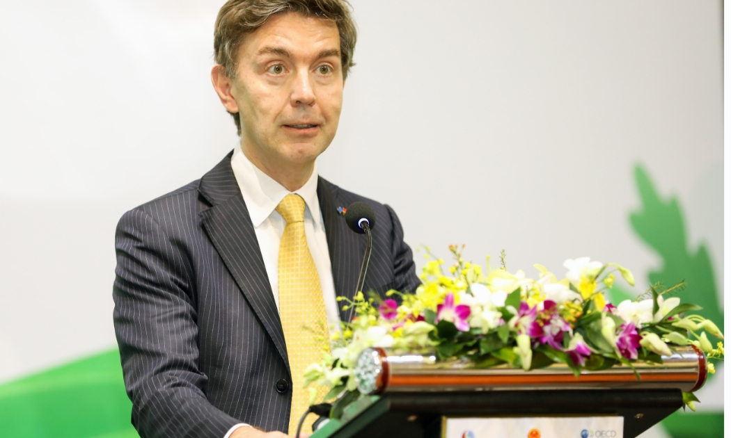 Đại sứ Liên minh châu Âu (EU) tại Việt Nam Julien Guerrier.  