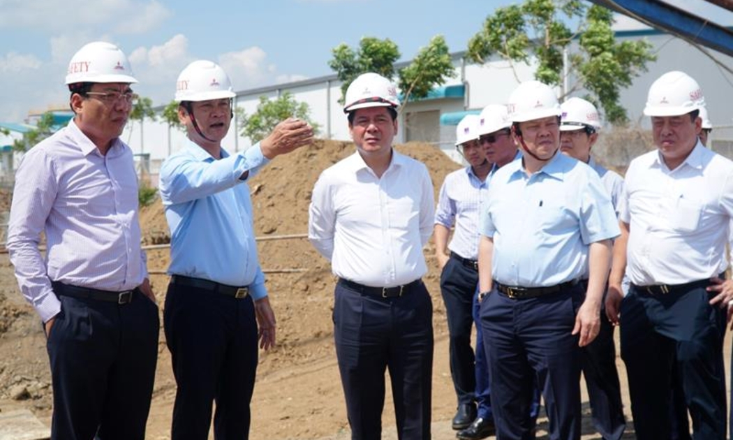 Ban Chỉ đạo Nhà nước các công trình, dự án quan trọng quốc gia, trọng điểm ngành năng lượng đi thực tế dự án Nhà máy điện Nhơn Trạch 3 và Nhơn Trạch 4