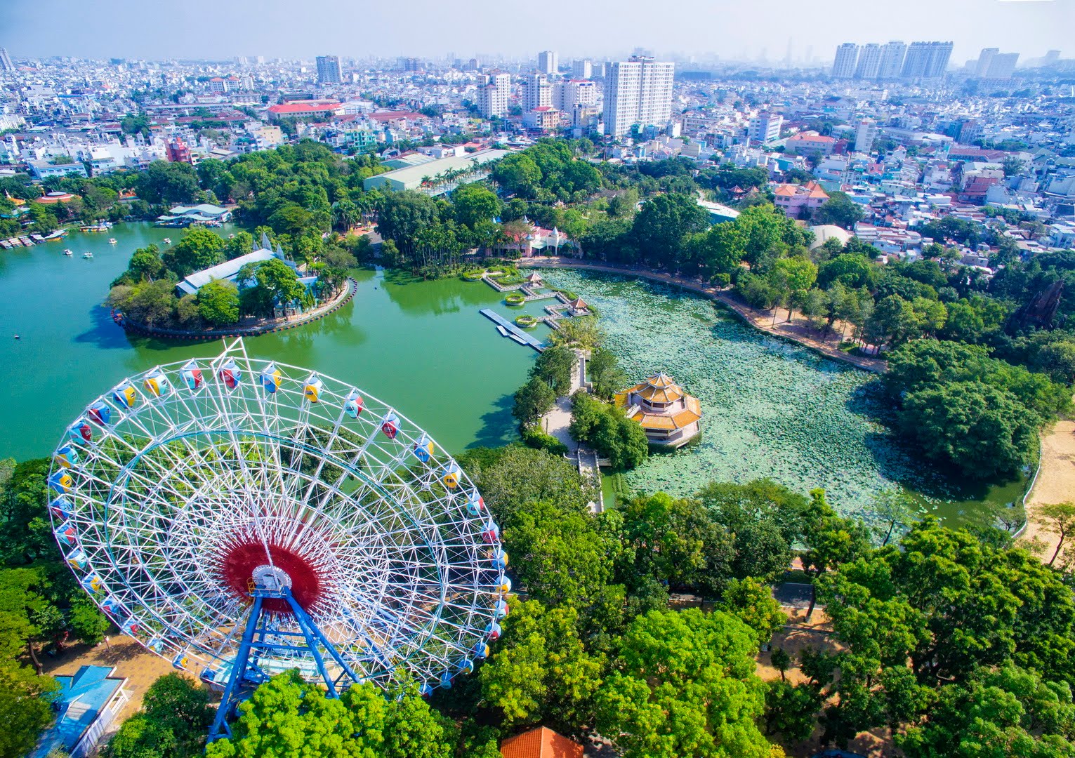TP.HCM nằm trong top 5 địa phương dẫn đầu cả nước về Chỉ số Xanh cấp tỉnh 2023. Ảnh minh họa.