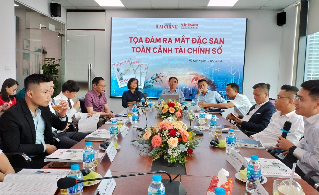 Tọa đàm tài chính số với chủ đề dữ liệu và trí tuệ nhân tạo.