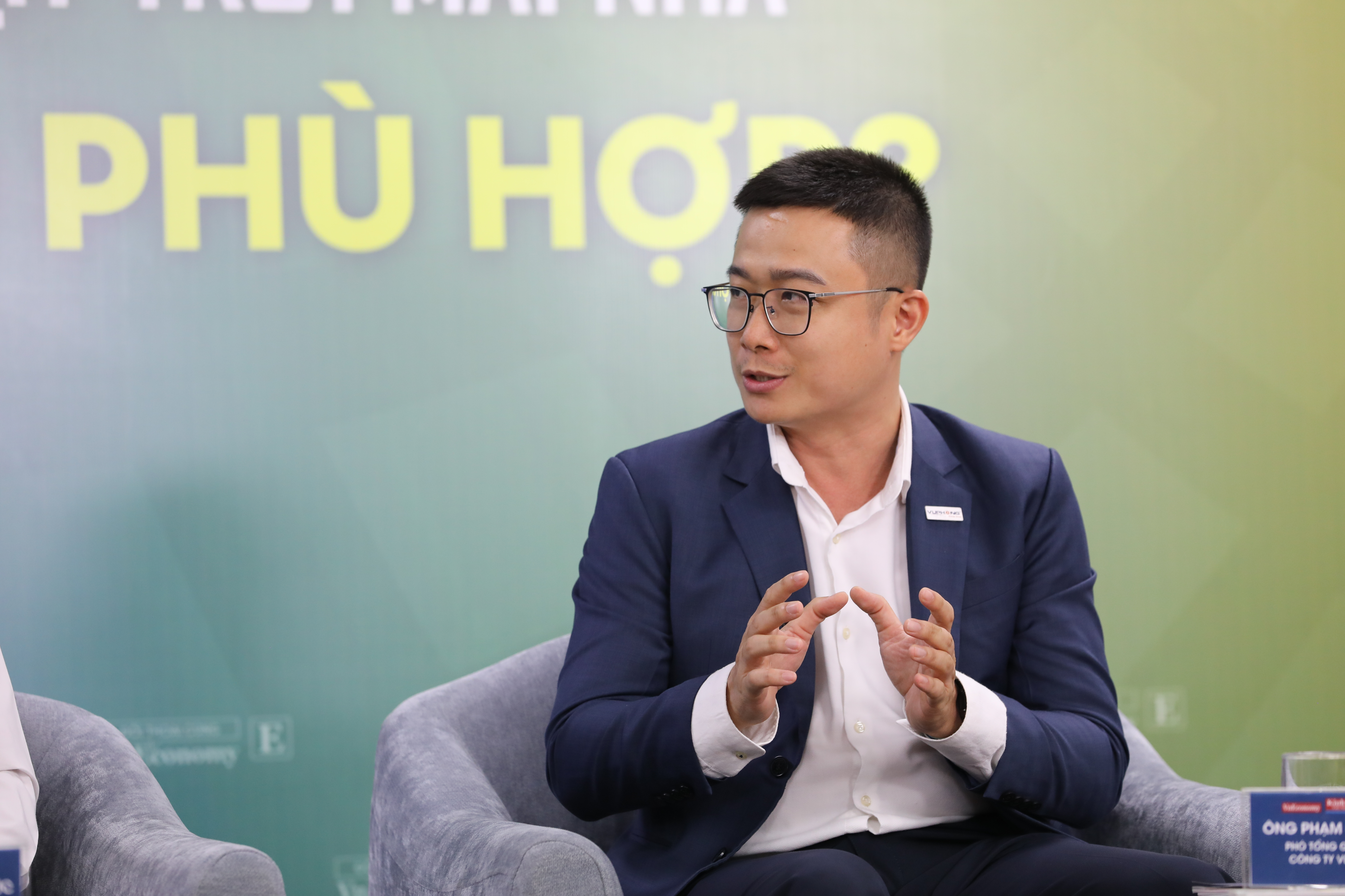 &Ocirc;ng Phạm Đăng An, Ph&oacute; Tổng Gi&aacute;m đốc C&ocirc;ng ty Vũ Phong Energy Group. Ảnh: Việt Dũng.