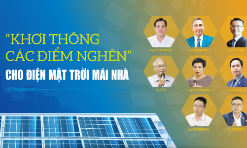 “Khơi thông các điểm nghẽn” cho điện mặt trời mái nhà