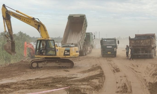 Nghiên cứu phương án mở rộng thí điểm sử dụng cát biển làm vật liệu san lấp cho một số dự án giao thông trọng điểm