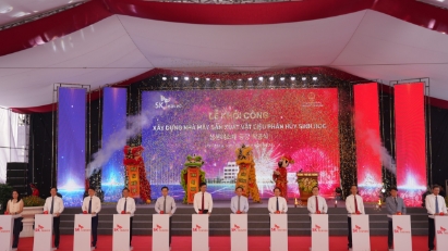 SKC Breaks Ground on $100m Biodegradable Plastics Plant in Vietnam