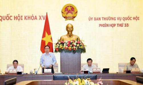 Khai mạc phiên họp thứ 33 của Ủy ban Thường vụ Quốc hội: Xem xét, cho ý kiến nhiều nội dung quan trọng
