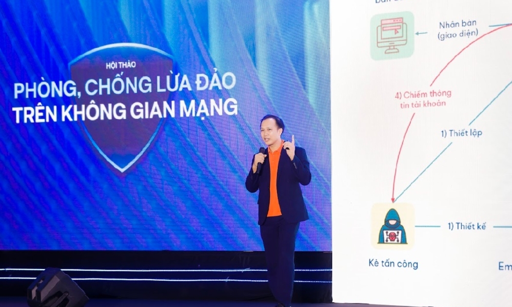 Chuyên gia FPT IS đề xuất mô hình đào tạo thông qua phishing chủ động cho tổ chức, doanh nghiệp.