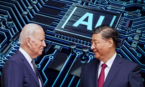 Tổng thống Joe Biden và Chủ tịch Tập Cận Bình vào cuối năm ngoái đã đồng ý tổ chức các cuộc thảo luận  về những rủi ro của trí tuệ nhân tạo. Ảnh: Reuters