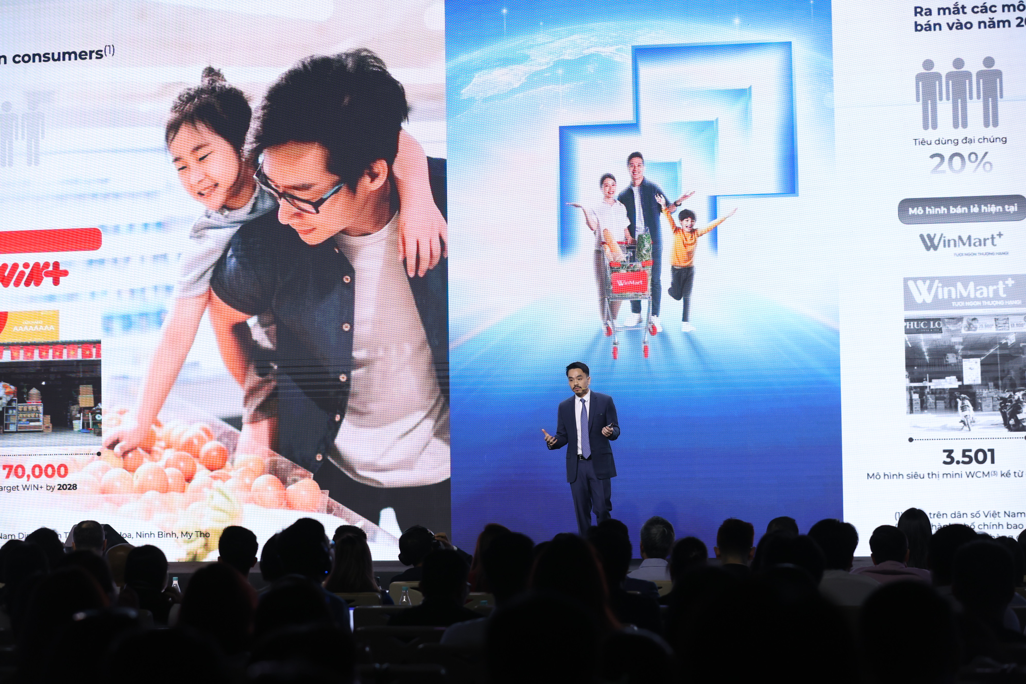 &Ocirc;ng Danny Le, Tổng gi&aacute;m đốc Masan Group, chia sẻ tại ĐHĐCĐ Masan 2024.