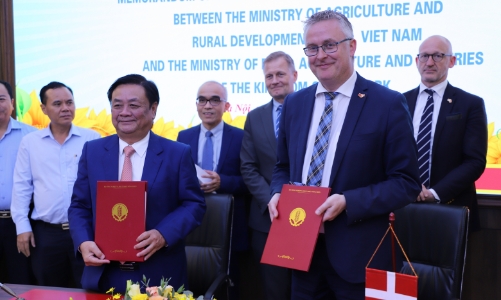 Việt Nam và Đan Mạch thúc đẩy hợp tác phát triển bền vững ngành thực phẩm và nông nghiệp