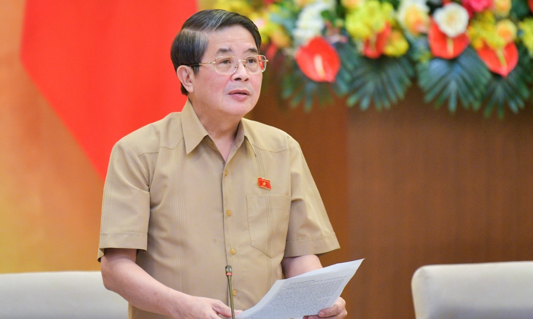 Phó Chủ tịch Quốc hội Nguyễn Đức Hải phát biểu kết luận nội dung Phiên họp - Ảnh: Quochoi.vn