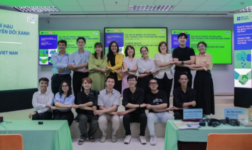 Trang bị cho thế hệ trẻ kiến thức, kỹ năng để tiếp cận với việc làm xanh 