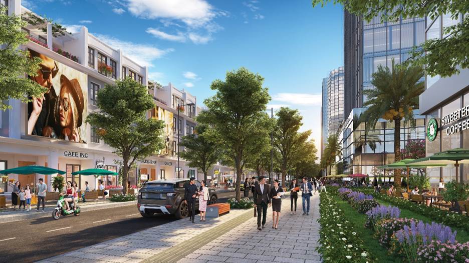 D&atilde;y nh&agrave; khu vực phố đi bộ: Những d&atilde;y phố H&agrave;ng đất kinh kỳ khi xưa ch&iacute;nh l&agrave; cảm hứng cho c&aacute;c kiến tr&uacute;c sư khắc hoạ n&ecirc;n một &ldquo;kỷ nguy&ecirc;n mới của H&agrave; Nội 36 phố phường&rdquo;.