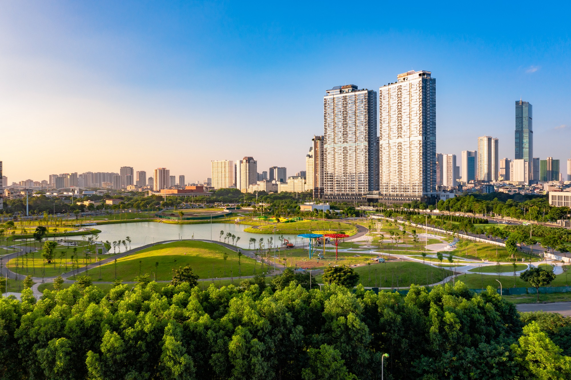 Các dự án chung cư tại Hà Nội tăng giá mạnh thời gian vừa qua.