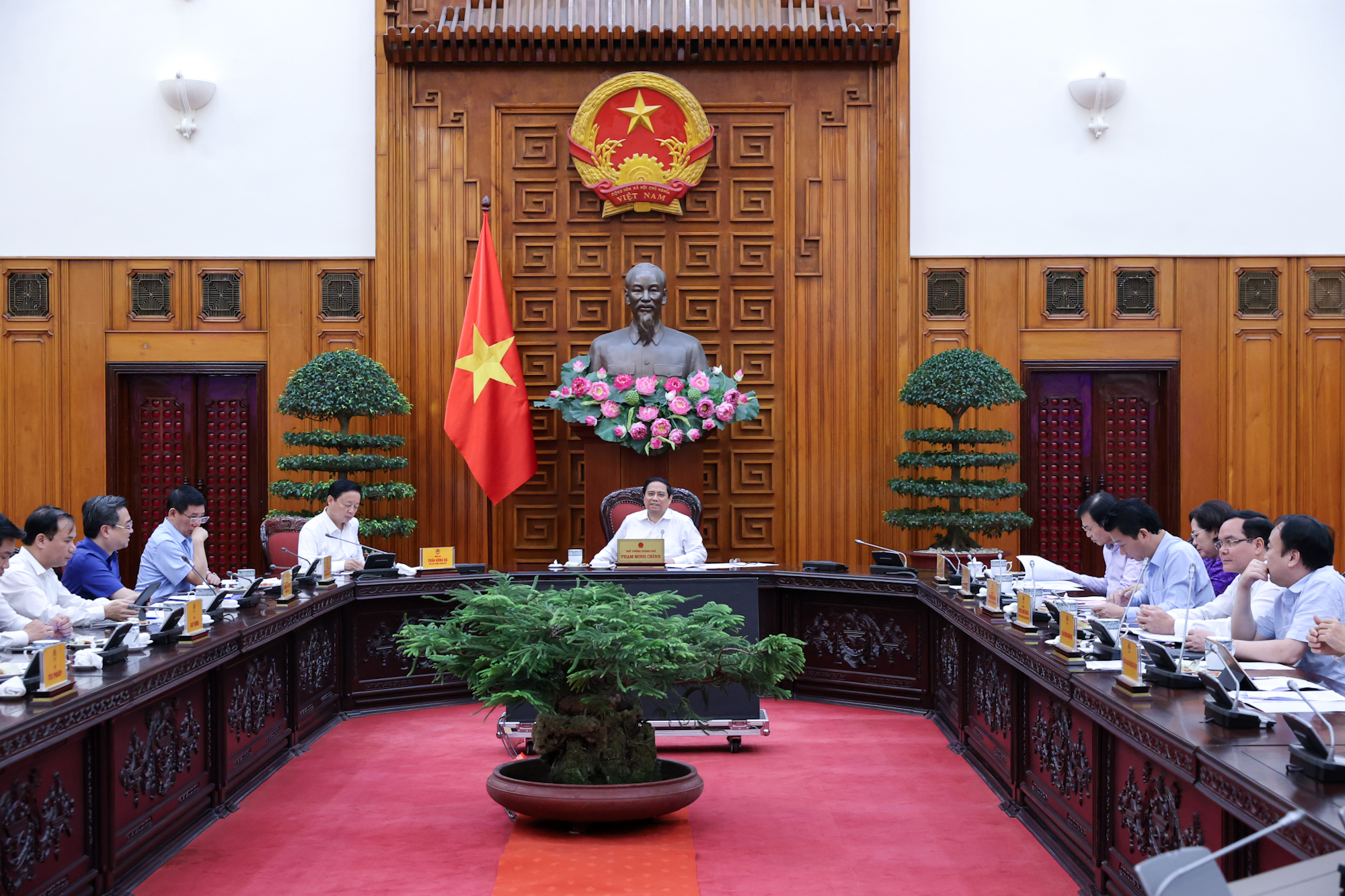 Quang cảnh cuộc họp - Ảnh: VGP