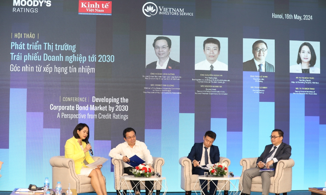 Ông Trần Lê Minh, Tổng Giám đốc Công ty Cổ phần Xếp hạng tín nhiệm đầu tư Việt Nam VIS Rating. Ảnh: Việt Dũng.