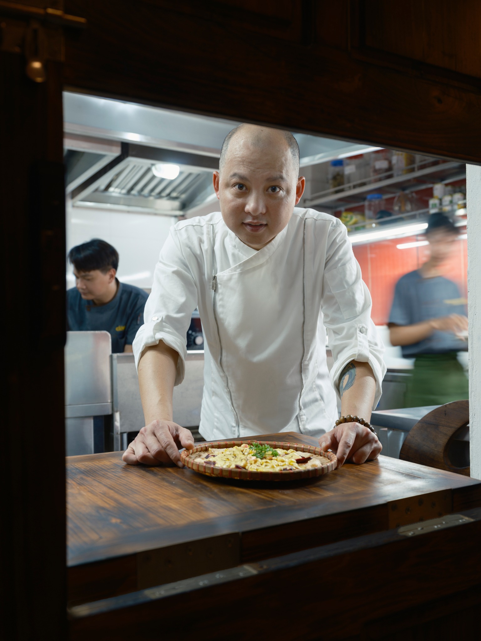 Bếp trưởng Quang Anh của Dana Vegan House.