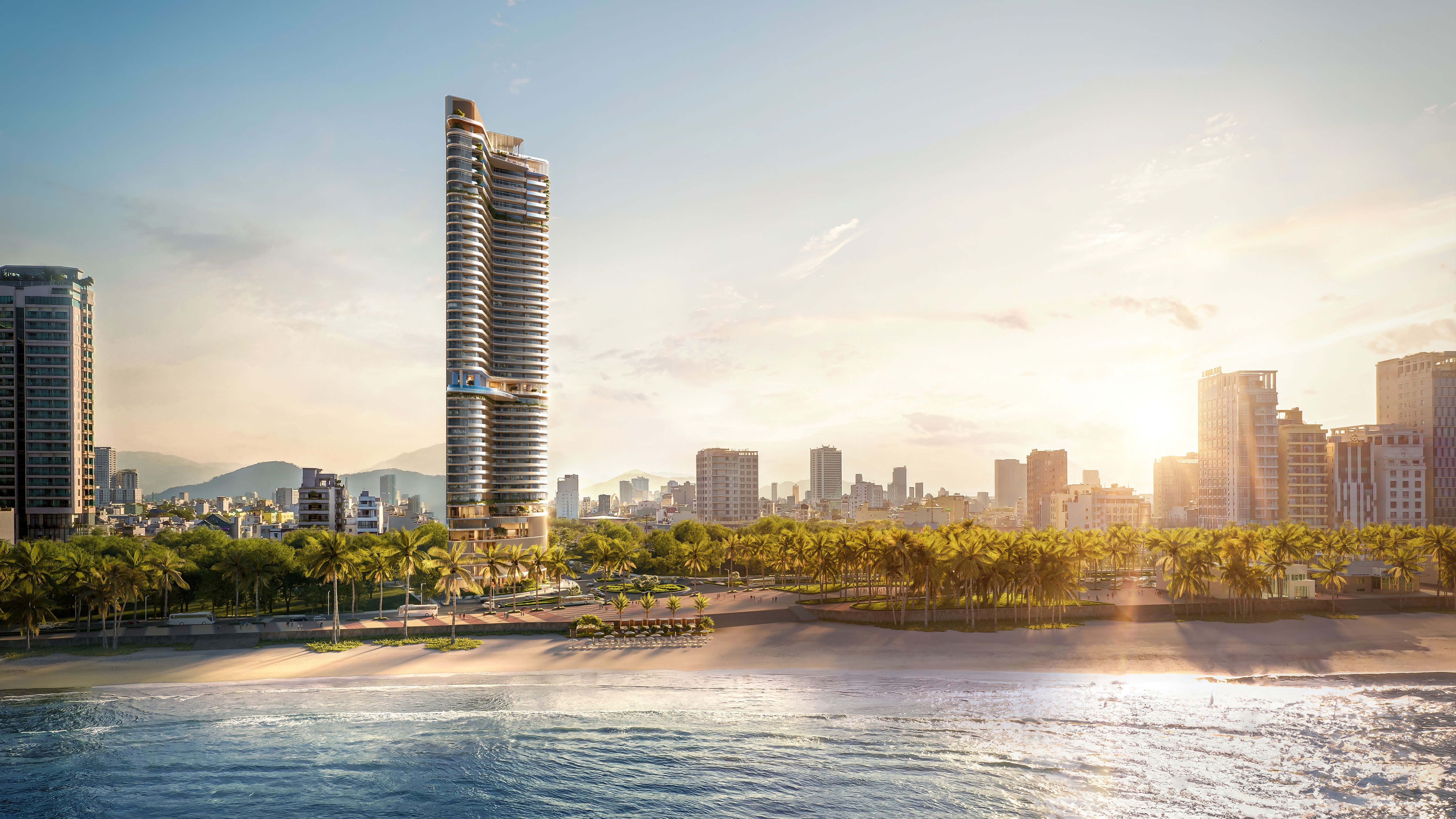 Nobu Residences Danang đánh dấu sự xuất hiện của nhà quản lý vận hành Hollywood, Nobu Hospitality, tại Việt Nam - Nguồn ảnh: VCRE.