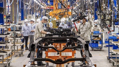 Industrial production in upwards trend