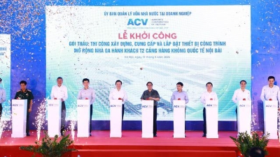 Expansion of T2 terminal at Noi Bai airport kicks off