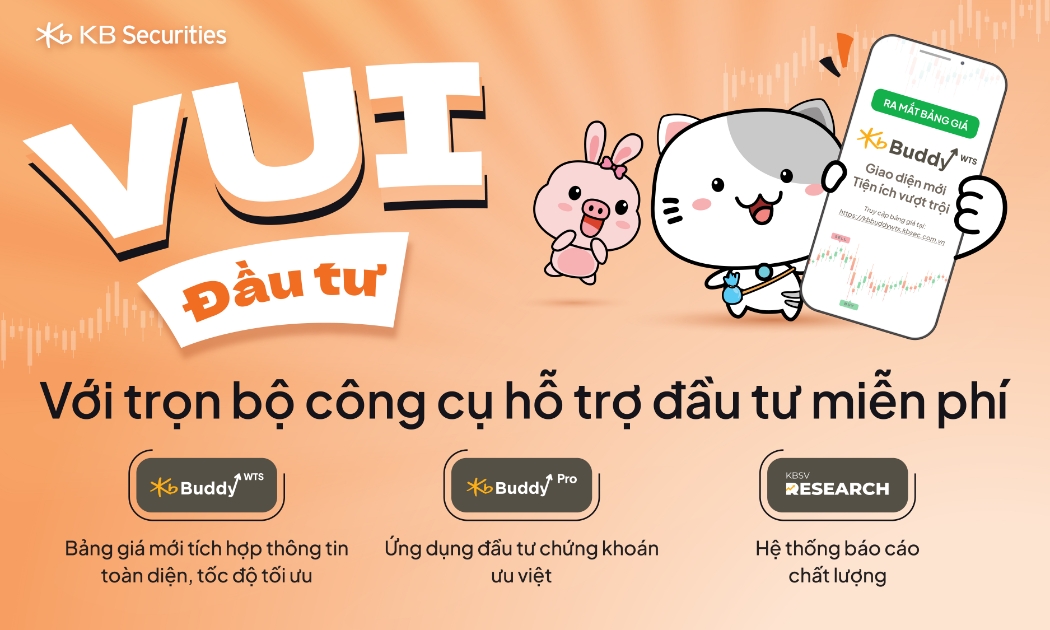 Trọn bộ công cụ đầu tư miễn phí đến từ KBSV