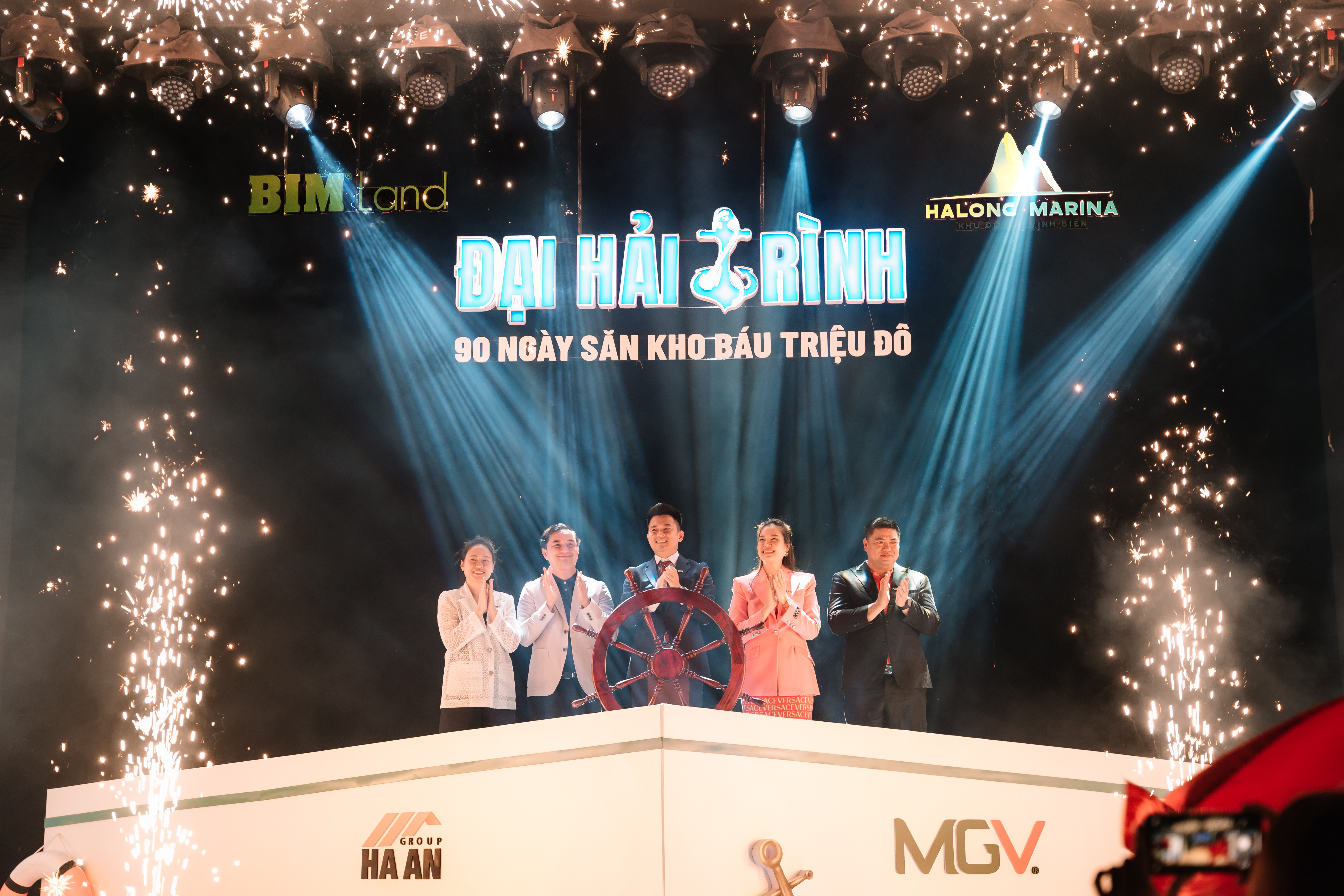 Sự kiện chứng kiến lễ ký kết hợp tác giữa Chủ đầu tư BIM Land và hai đối tác Địa ốc MGV và Hà An Group.