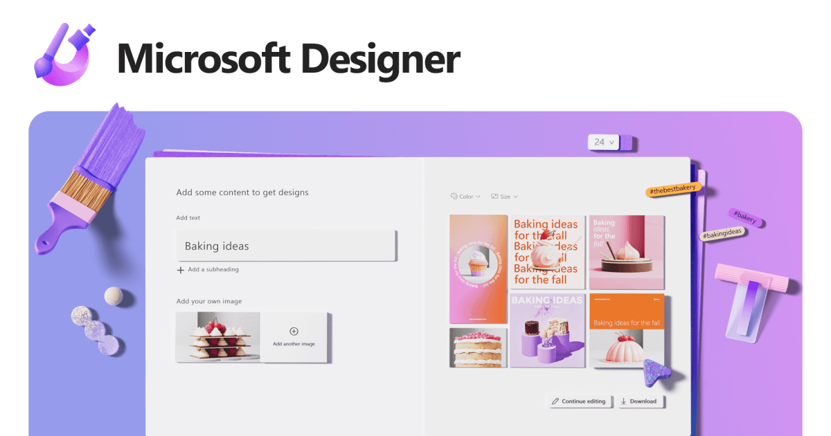 Trình tạo hình ảnh từ Microsoft Designer.