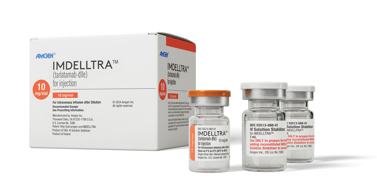 FDA đã cấp phép cho thuốc điều trị ung thư phổi của công ty dược phẩm Amgen dành cho người lớn.